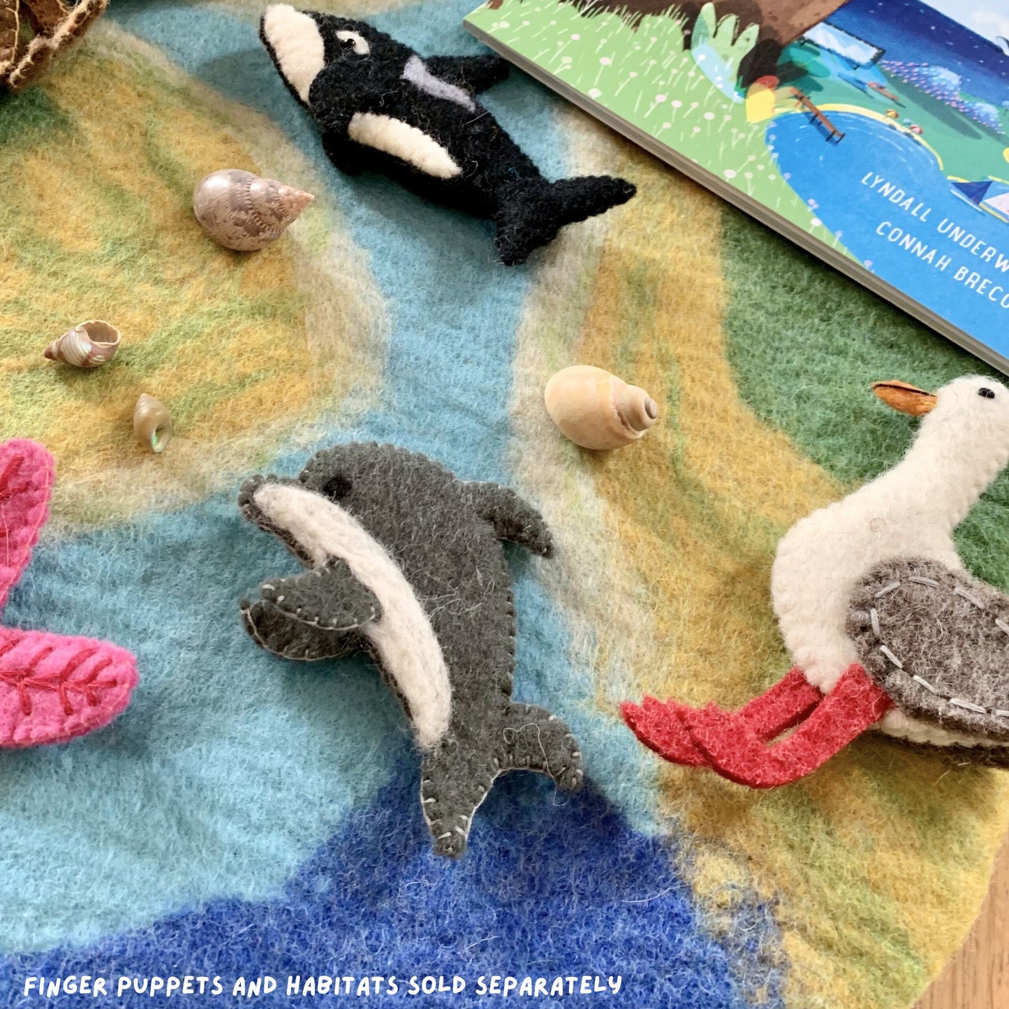 Felt Playmat - Australian Coastline