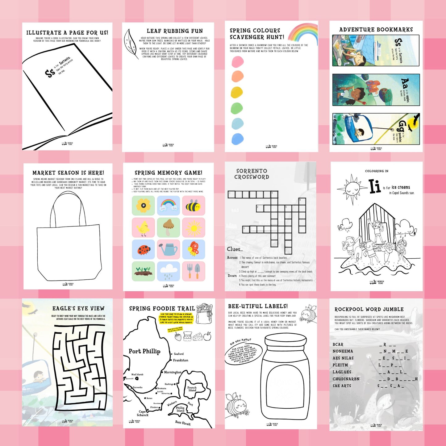 ACTIVITY BOOK - Mornington Peninsula Spring Edition - Downloadable PDF