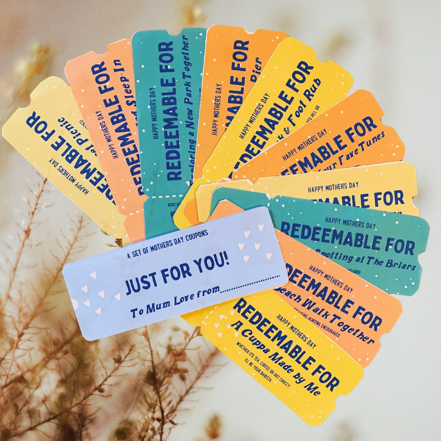 FREE Mother's Day DIY Coupon Booklet - Printable