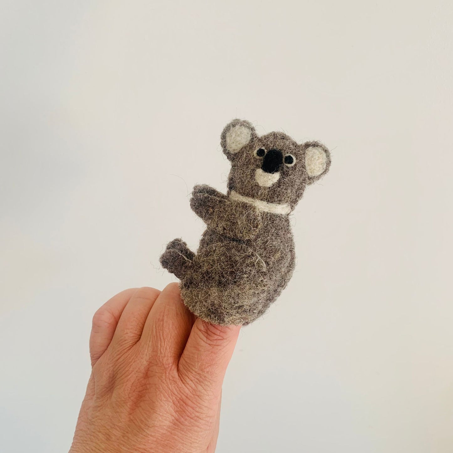 Koala Felt Finger Puppet - Australian Animal