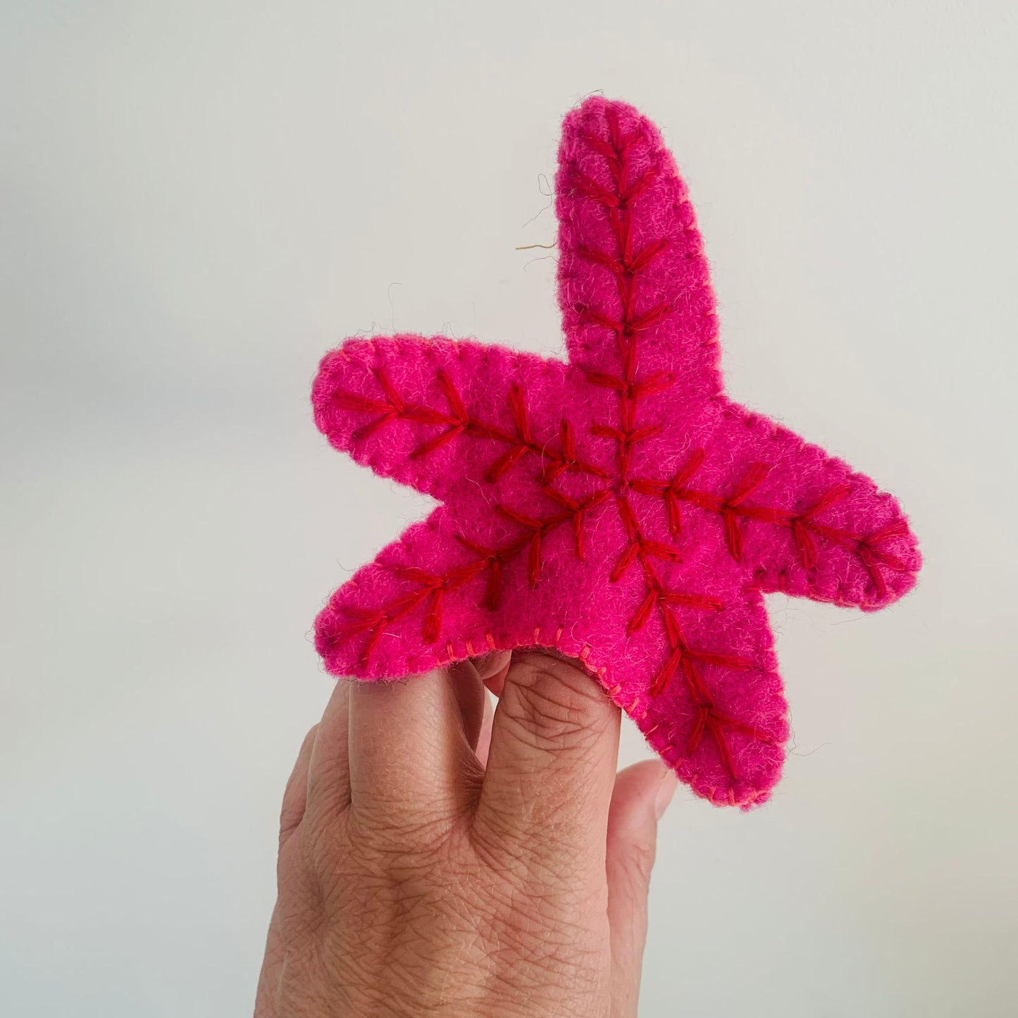 Starfish Felt Finger Puppet - Australian Sea Creatures