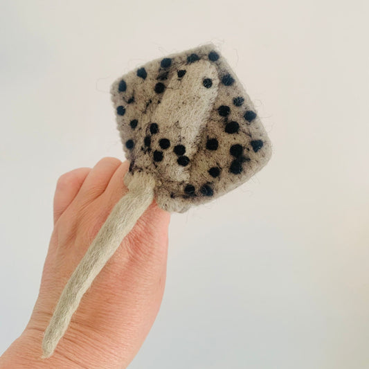 Stingray Felt Finger Puppet - Australian Sea Creatures