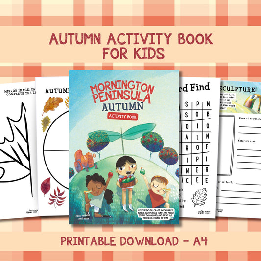 AUTUMN - Mornington Peninsula Autumn Activity Book - Downloadable PDF