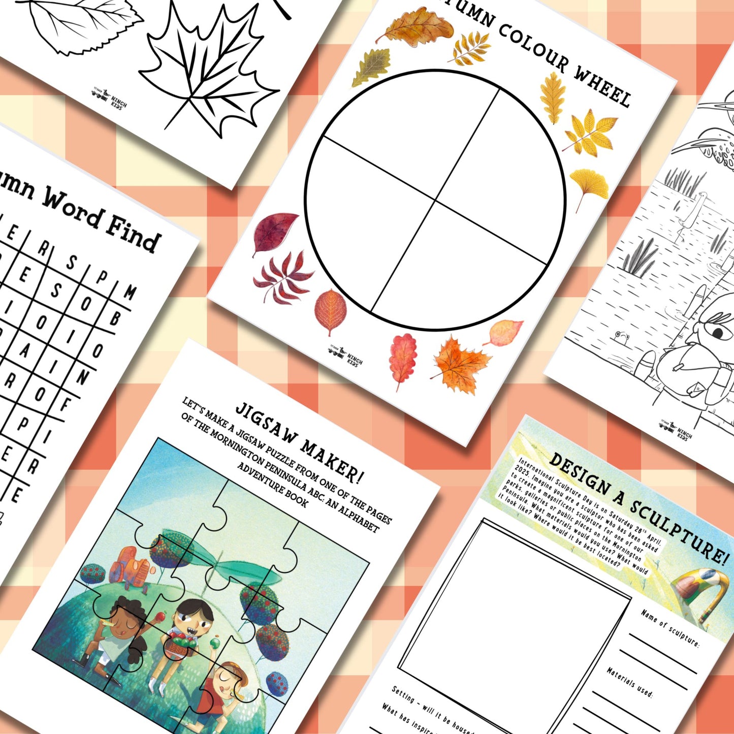 AUTUMN - Mornington Peninsula Autumn Activity Book - Downloadable PDF