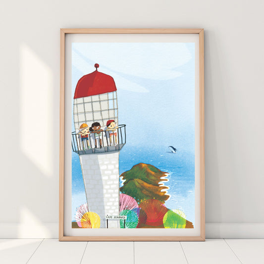 The Lighthouse at the Cape Giclée Print