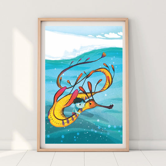 We Love Weedy Seadragons Giclée Print