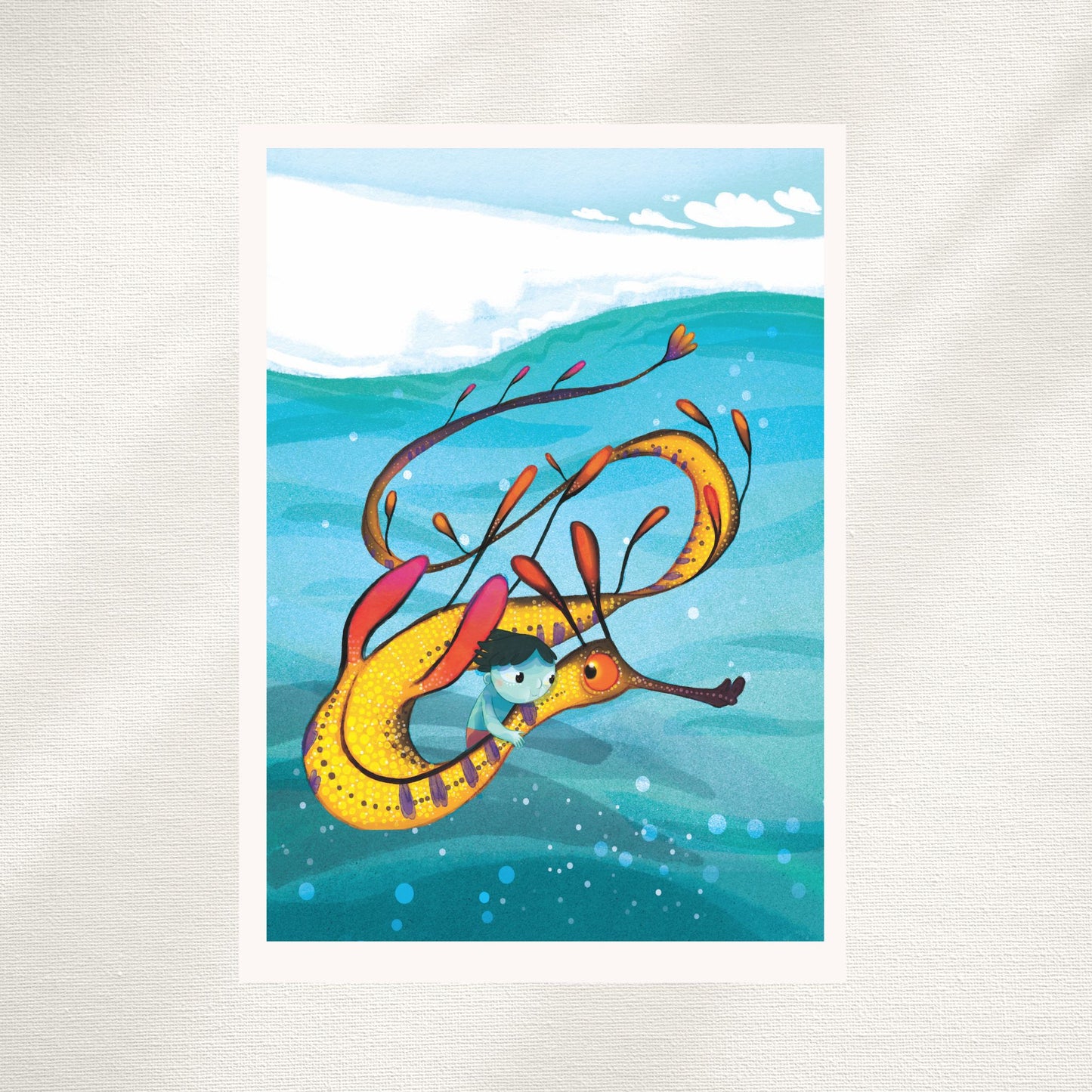 We Love Weedy Seadragons Giclée Print